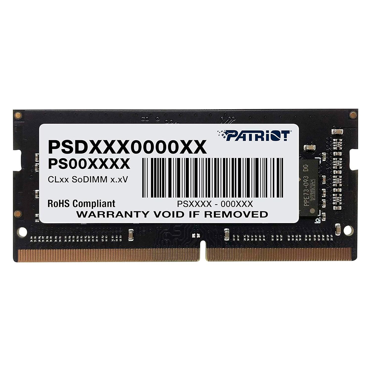 Memoria Ram Patriot Signature Ddr4 De 16 Gb Y 2400 Mhz: Psd416g24002ss
