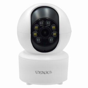 Cámara De Seguridad Para Interiores Con Wifi, 2 Mp Y Alta Definición, Satellite A-cam002, Color Blanco