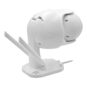 Cámara De Seguridad Wifi Satellite A-cam004 Hd De 3 Mp, Color Blanco - Imagen 2