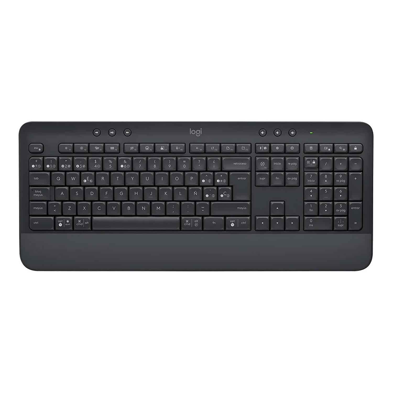 Teclado Inalámbrico En Español Logitech Signature K650 920-010910 - Negro