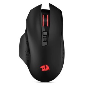 Mouse Inalámbrico Para Juegos Redragon M656 Gainer, Color Negro