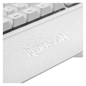 Teclado Para Juegos Redragon Shiva Lunar White K512w-rgb - Blanco - Imagen 3