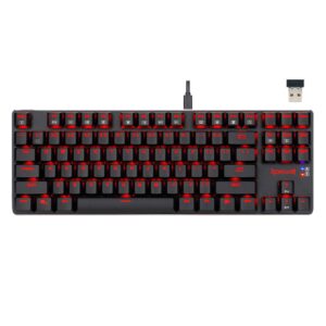 Teclado Para Juegos Inalámbrico Y Con Cable Redragon Mahoraga K590-re - Negro