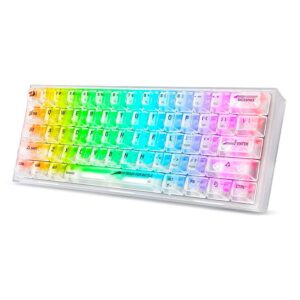 Teclado Para Juegos Redragon Fizz K617ct-rgb Con Interruptor Transparente Y Diseño Del 60 % - Transparente - Imagen 3