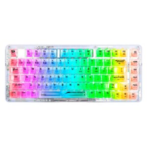 Teclado Inalámbrico Para Juegos Redragon Elf Pro Con Interruptores Translúcidos Y Diseño Personalizado,78% Cobertura