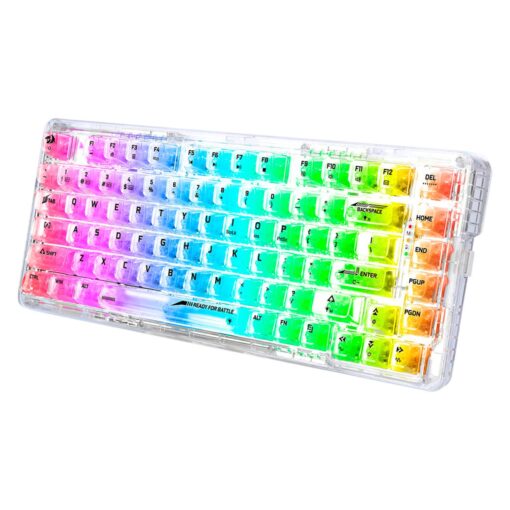 Alternative view of Teclado Inalámbrico Para Juegos Redragon Elf Pro Con Interruptores Translúcidos Y Diseño Personalizado,78% Cobertura