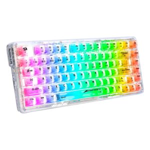 Teclado Inalámbrico Para Juegos Redragon Elf Pro Con Interruptores Translúcidos Y Diseño Personalizado,78% Cobertura - Imagen 3