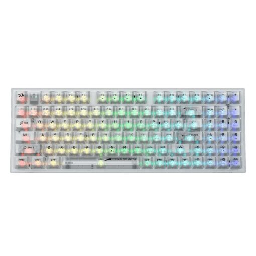 Teclado Inalámbrico Para Juegos Redragon Irelia Pro K658ct-rgb-pro - Transparente