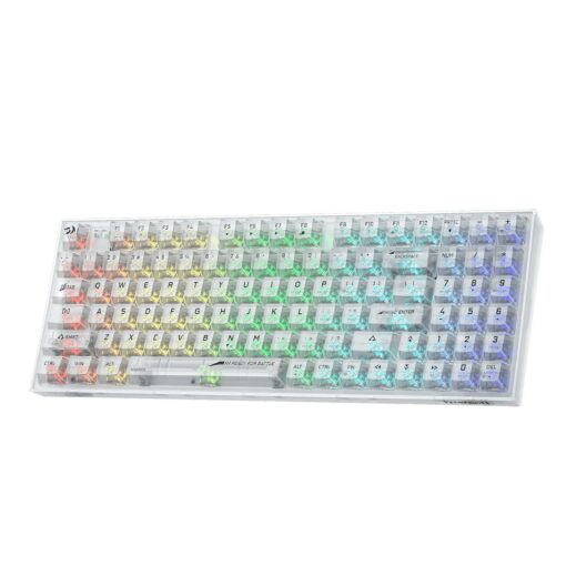 Alternative view of Teclado Inalámbrico Para Juegos Redragon Irelia Pro K658ct-rgb-pro - Transparente