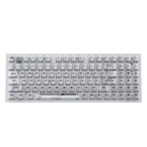 Teclado Inalámbrico Para Juegos Redragon Irelia Pro K658ct-rgb-pro - Transparente - Imagen 3