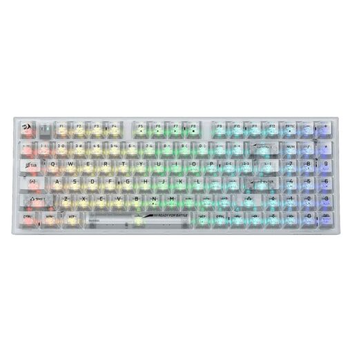 Teclado Para Juegos Con Interruptores Intercambiables Redragon Pollux Pro K628ct-rgb - Transparente