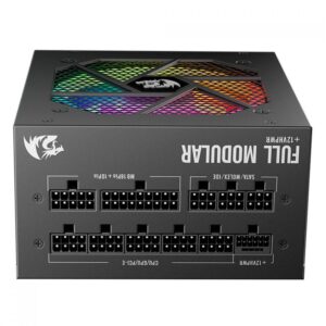 Redragon Rgps Gc-ps006-1 Atx 750w 80 Plus Gold Pfc Fuente De Alimentación Rgb Bivolt Modular Activa Completa - Negro - Imagen 4
