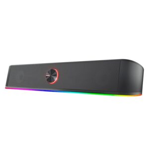 Barra De Sonido Auxiliar Para Gamers Redragon Adiemus Gs560 Usb P2 Rgb - Negro - Imagen 4