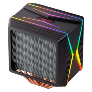 Disipador De Calor Para Cpu Redragon Hodur Cc-2188 Argb, Color Negro