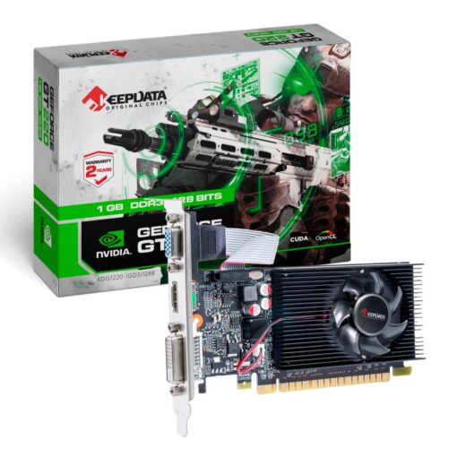 Tarjeta De Video Nvidia Geforce Gt220 De 1 Gb Ddr3 De Keepdata Gef Gt220