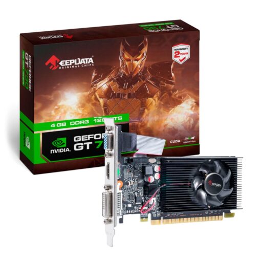 Tarjeta De Video Nvidia Geforce Gt730 De 4 Gb Ddr3 De Keepdata Gef Gt730