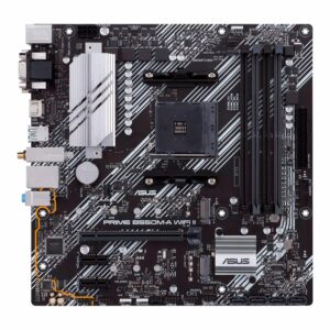 Asus Prime B550m-a Wifi Ii Ddr4 Socket Am4 Chipset Amd B550 Micro Atx - Imagen 2