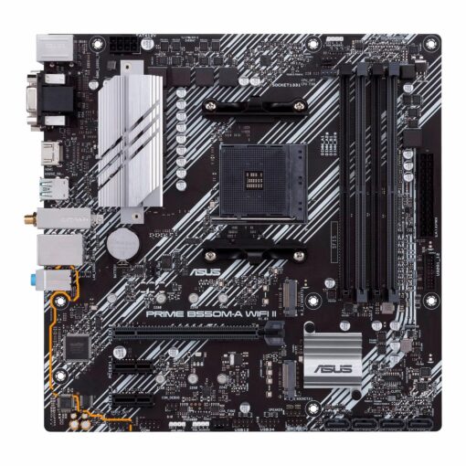 Alternative view of Asus Prime B550m-a Wifi Ii Ddr4 Socket Am4 Chipset Amd B550 Micro Atx