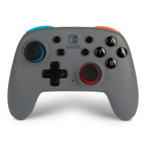 Controlador Con Cable Mejorado Nano Lite De Color Gris Neón Para Nintendo Switch (pwa-a-02390)