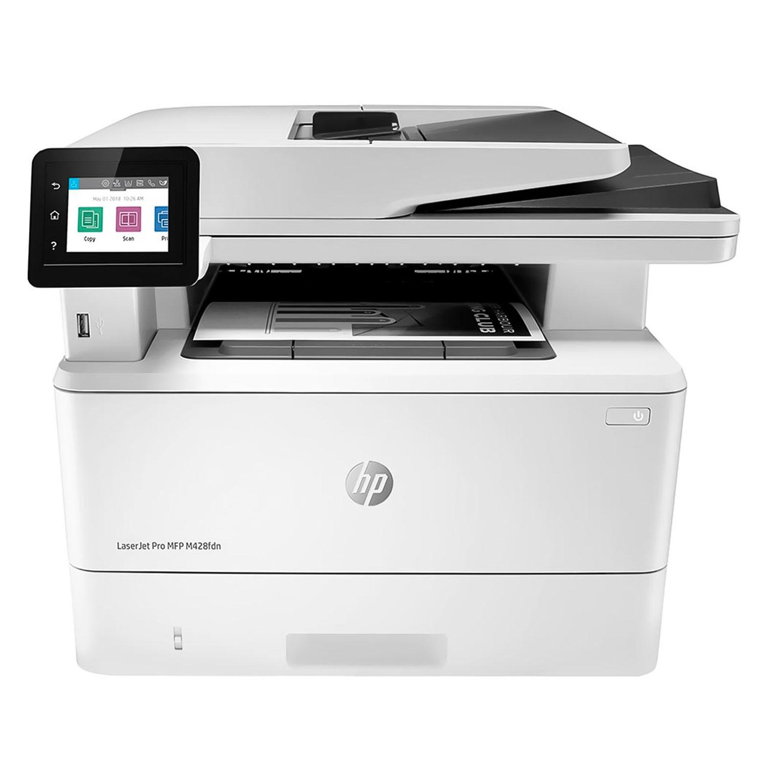 Impresora Multifunción Hp Laserjet Pro Mfp 4103fdw 3 En 1 Con Wi-fi, 220 V, Color Blanco