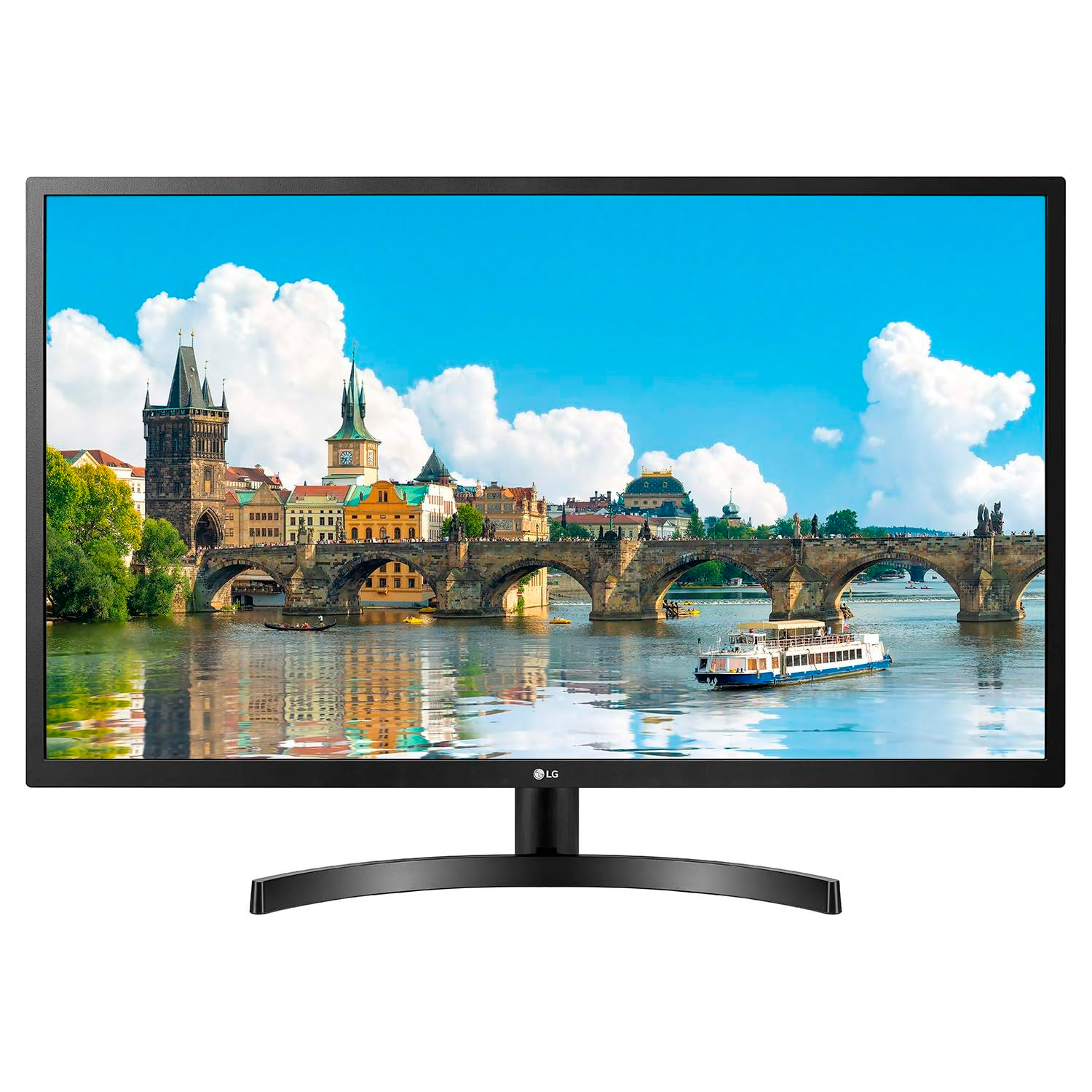 Monitor Lg 32mn600p Ips Full Hd De 32" Y 75 Hz, Color Negro