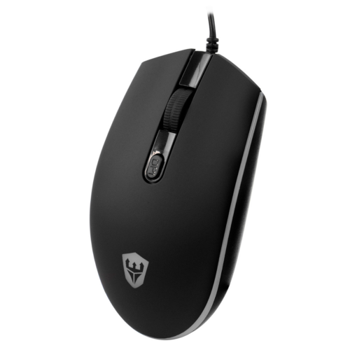Mouse Para Juegos Con Cable Satellite A-87, 1600 Dpi, Color Negro