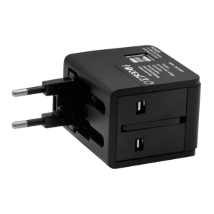 Adaptador De Corriente Usb Universal Ad-0001 De Satellite, Color Negro - Imagen 3