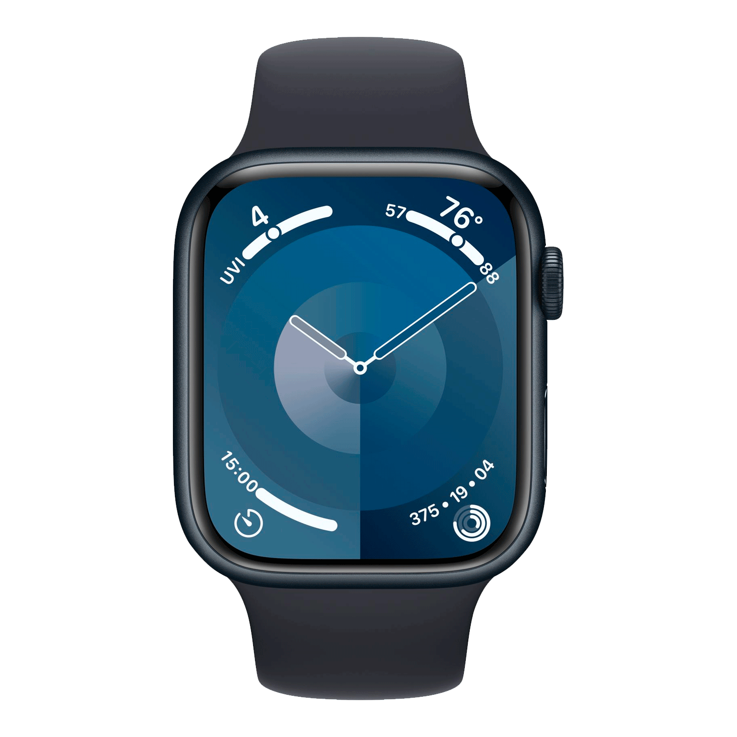 Alternative view of Apple Watch Series 9 Mr9a3ll/a Caja De Aluminio 45 Mm Medianoche - Medianoche Sport M/l
