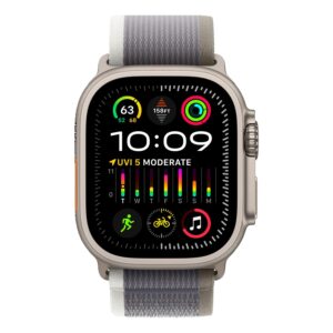 Apple Watch Ultra 2 Mrf33ll/a Celular + Gps Caja De Titán 49 Mm - Trail Loop Verde Griego - Imagen 2