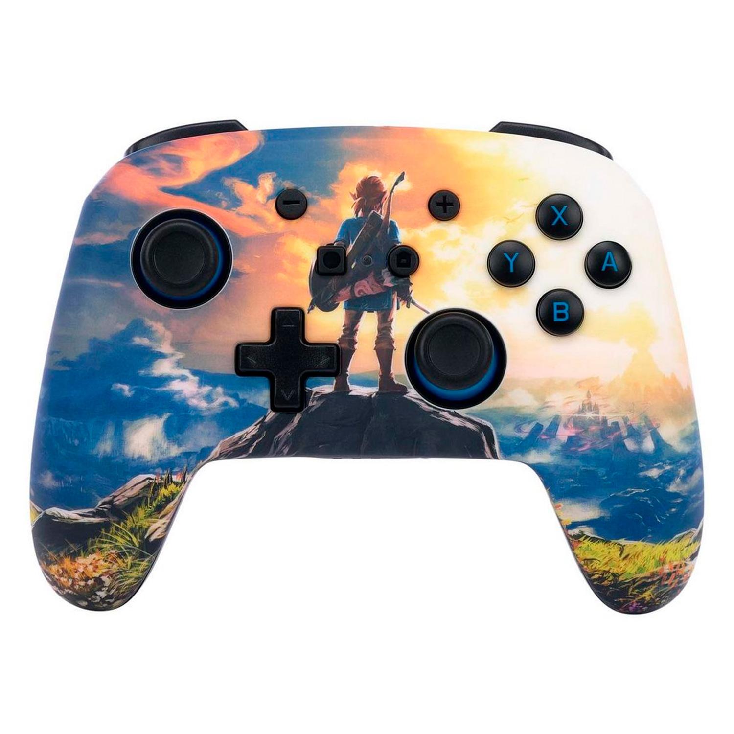 Controlador De Cable Mejorado Kingdom Of Hyrule Para Nintendo Switch (pwa-a-02857)