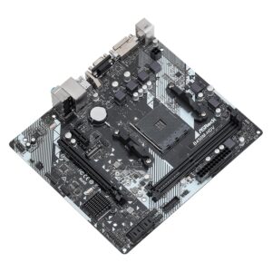 Placa Madre Asrock B450m-hdv R4.0 Ddr4 Con Socket Am4 Y Chipset Amd Promontory B450 Micro Atx - Imagen 3