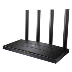 Enrutador Bivolt Tp-link Archer Ax12 Wi-fi 6 De Banda Dual Ax1500 De 5 Ghz Y 1201 Mbps, Color Negro - Imagen 2