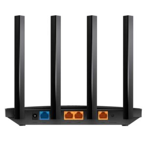 Enrutador Bivolt Tp-link Archer Ax12 Wi-fi 6 De Banda Dual Ax1500 De 5 Ghz Y 1201 Mbps, Color Negro - Imagen 3