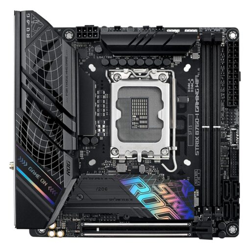 Alternative view of Placa Madre Para Juegos Asus Rog Strix B760-i Wifi Con Zócalo Intel Lga 1700 Chipset Intel B760 Ddr5 Mini Itx