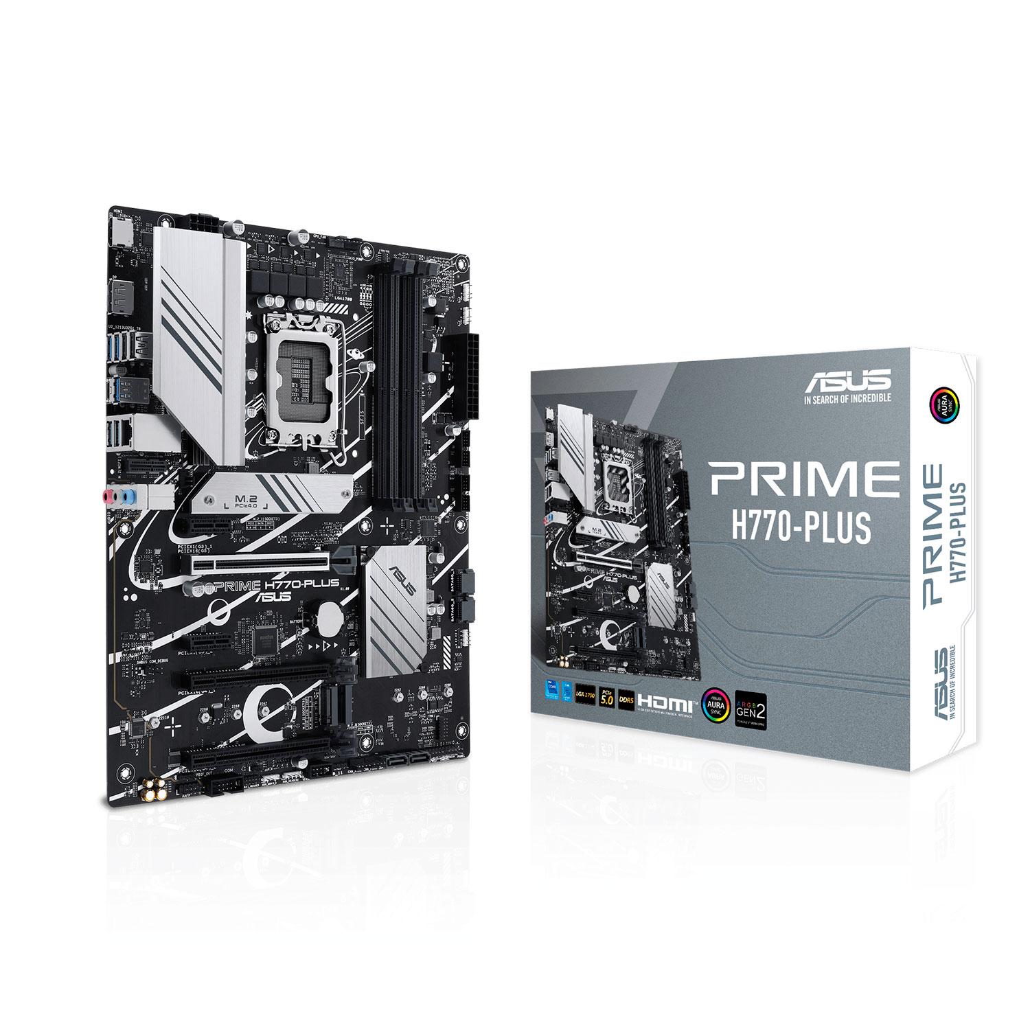 Asus Prime H770-plus Socket Lga 1700 Chipset Placa De Base Intel H770 Ddr5 Atx