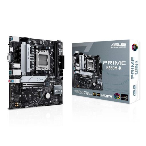 Asus Prime A620m-k Socket Am5 Chipset Amd A620 Ddr5 Micro Atx