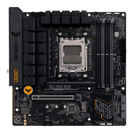 Alternative view of Asus Tuf Gaming B650m-e Wifi Socket Am5 Chipset Amd B650 Ddr5 Micro Atx