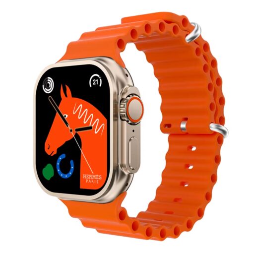 Smartwatch 4life S8 Ultra Max Caja Titanio 49mm - Naranja