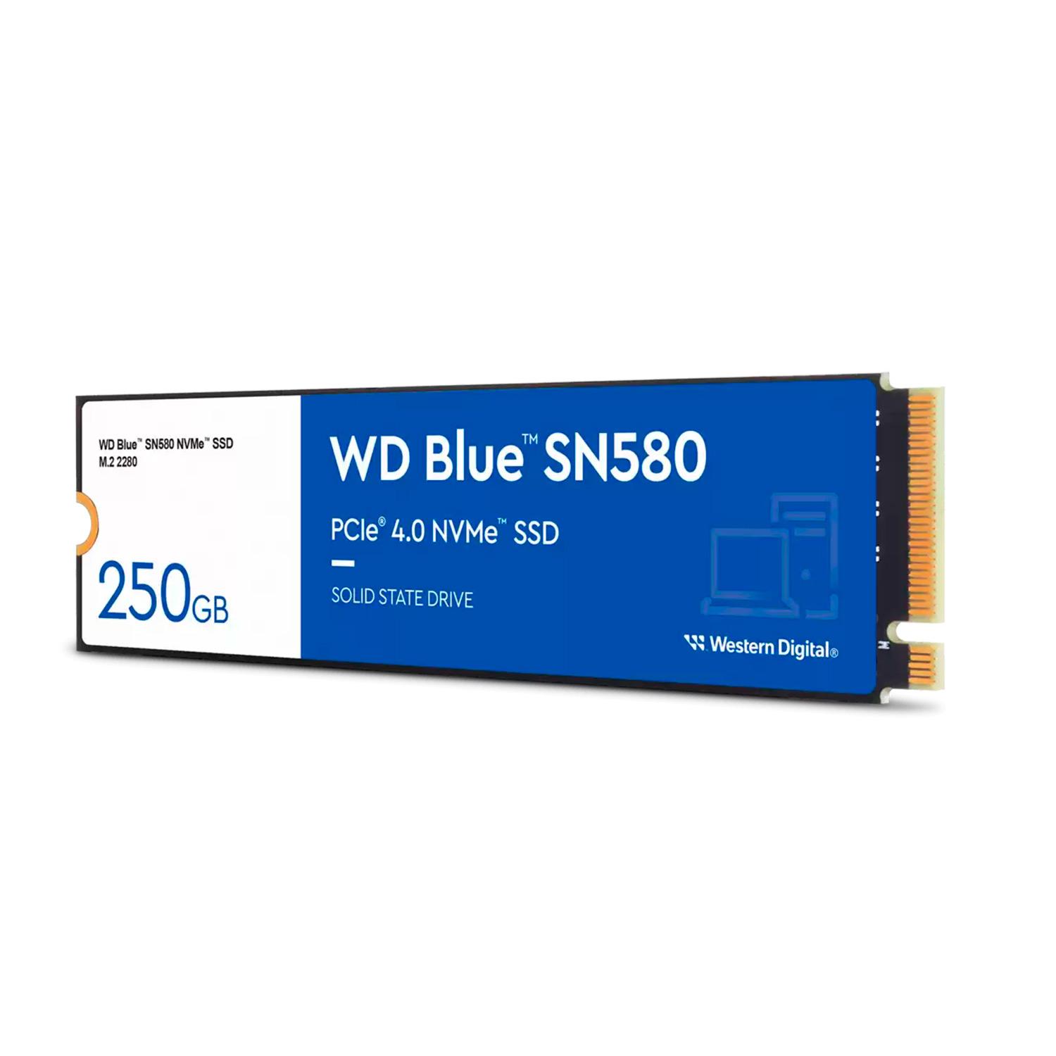 Alternative view of Unidad De Estado Sólido Western Digital Blue Sn580 Pcie Gen4 M.2 De 250 Gb - Wds250g3b0e