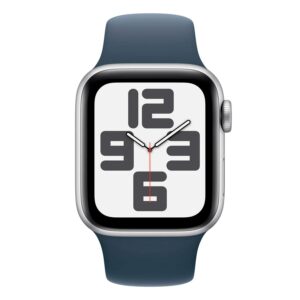 Apple Watch Se 2 Mre23ll/a 40mm Caja De Aluminio Plata - Azul Deportivo M/l - Imagen 2