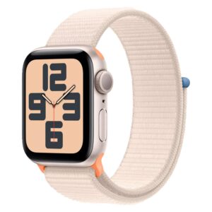 Apple Watch Se 2 Mr9w3ll/a 40 Mm Caja De Aluminio Stellar - Correa Deportiva Stellar