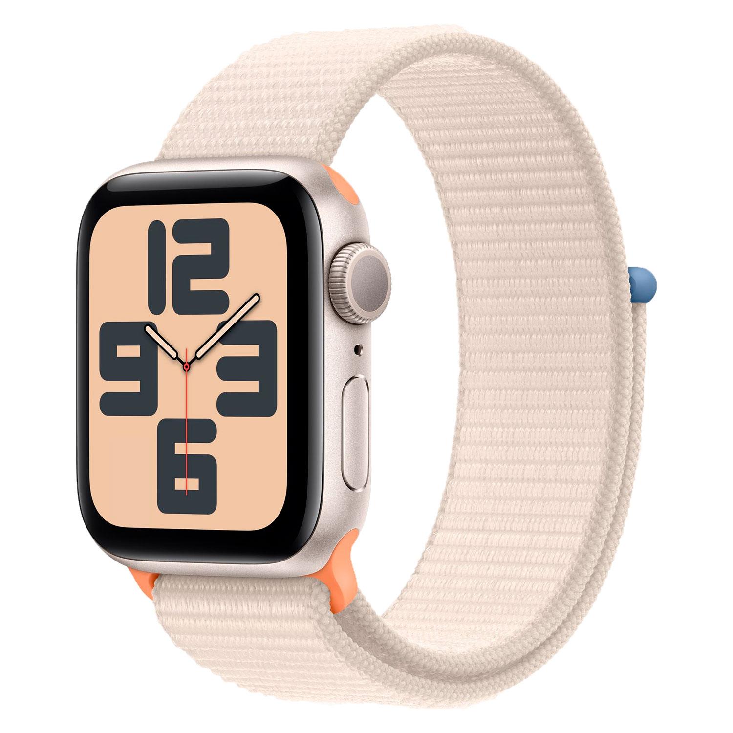 Apple Watch Se 2 Mr9w3ll/a 40 Mm Caja De Aluminio Stellar - Correa Deportiva Stellar