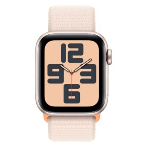 Apple Watch Se 2 Mr9w3ll/a 40 Mm Caja De Aluminio Stellar - Correa Deportiva Stellar - Imagen 2