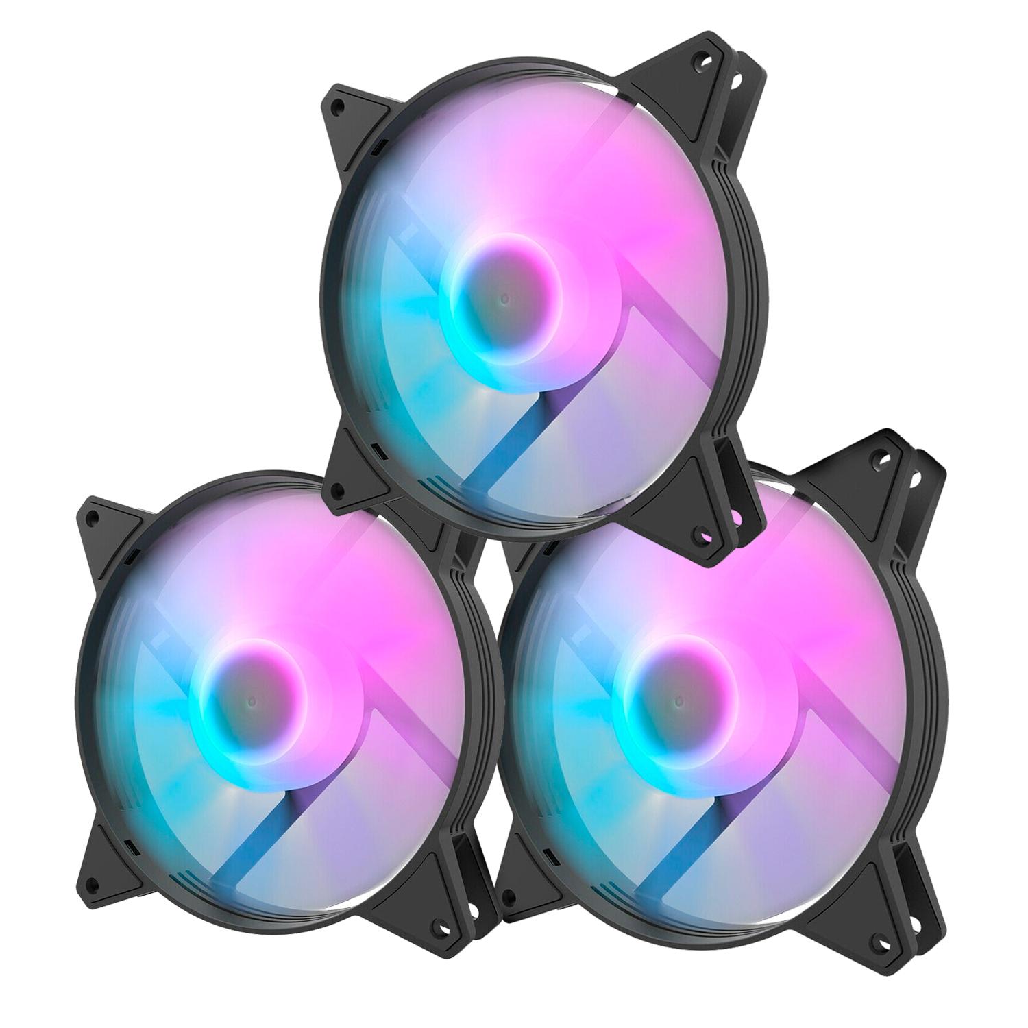 Ventilador Enfriador De Caja 3 En 1 Darkflash C6ms - Negro