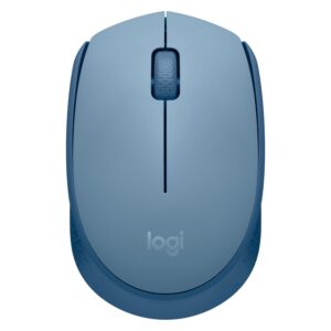 Mouse Inalámbrico Logitech M170 De 1000 Dpi, Color Azul Gris