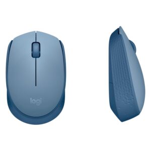 Mouse Inalámbrico Logitech M170 De 1000 Dpi, Color Azul Gris - Imagen 3