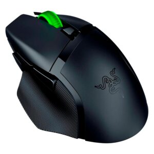 Mouse Inalámbrico Para Juegos Razer Basilisk V3 X Rz01-04870100-r3u1 De 18 000 Dpi, Color Negro - Imagen 2