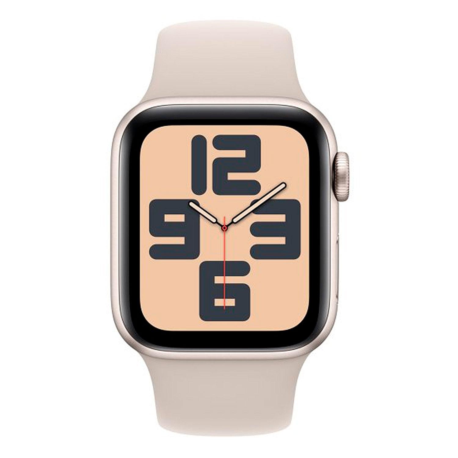 Alternative view of Apple Watch Se 2 Mr9v3ll/a 40 Mm Caja De Aluminio Stellar - Stellar Sport M/l
