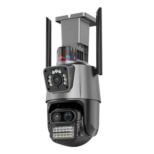 Alternative view of Cámara De Seguridad Wifi Satellite A-cam009d Full Hd De 4 Mp, Color Gris