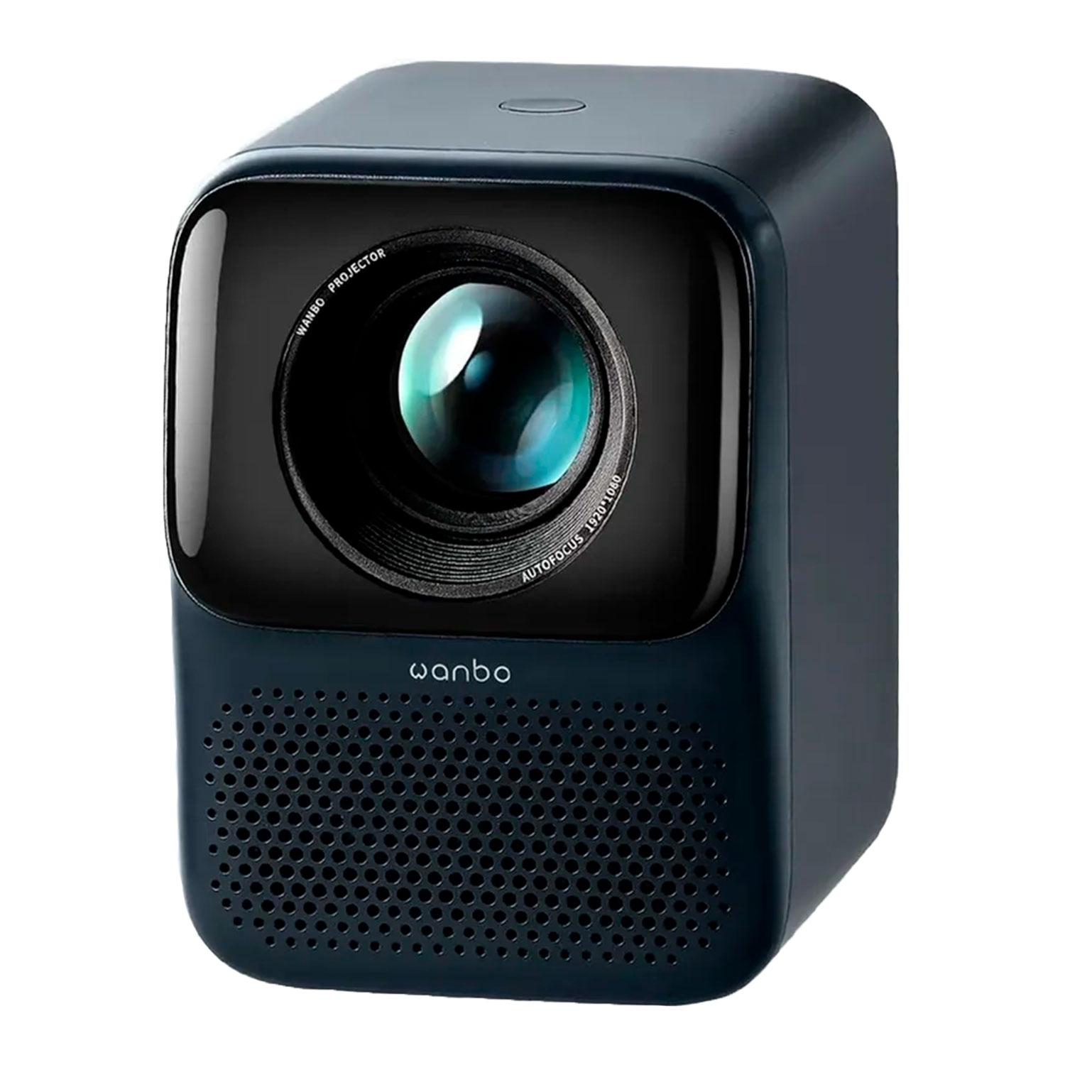 Proyector Portátil Inteligente Wanbo T2 Max Full Hd De 450 Lúmenes, Color Azul